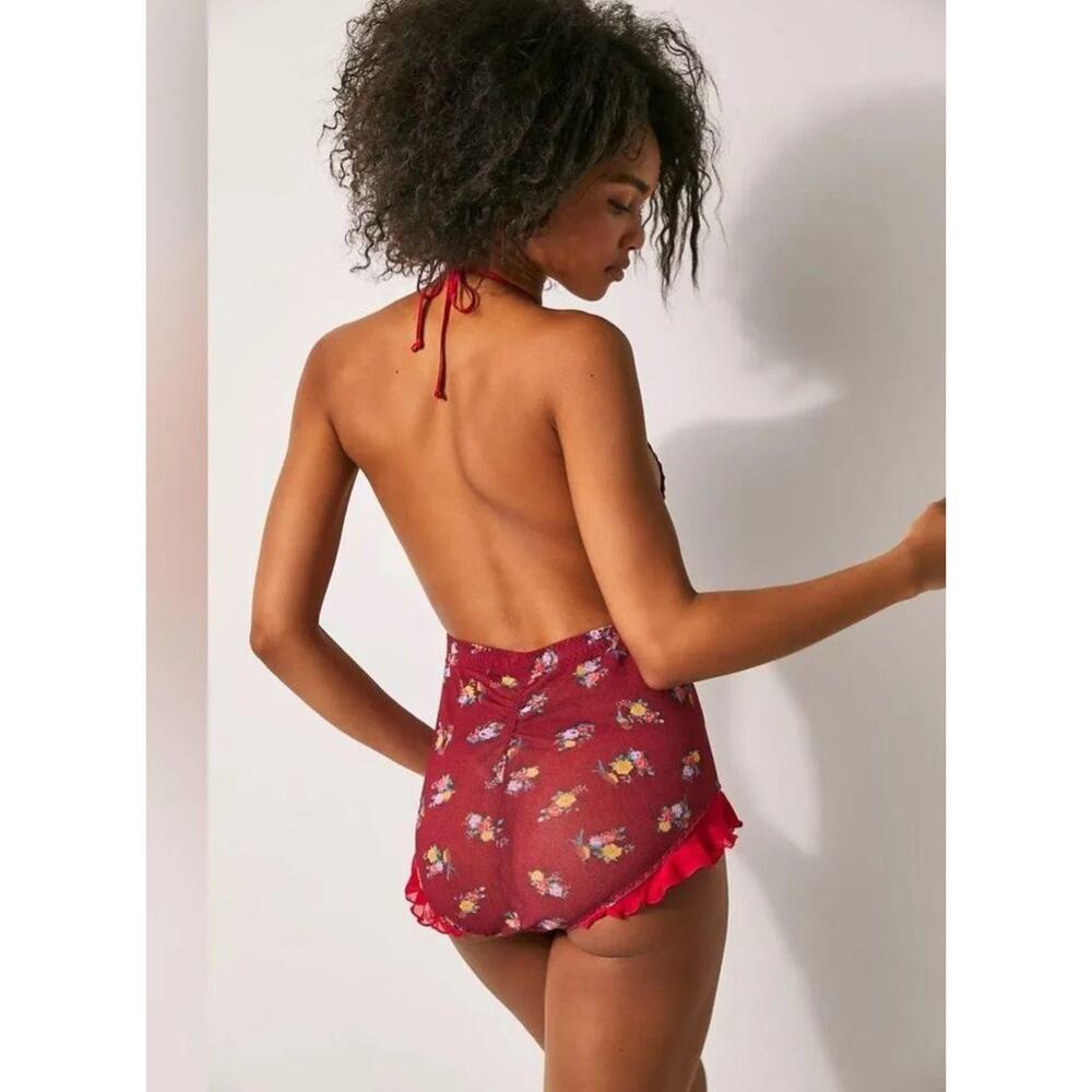 NWT We are HAH Butterfly Lingerie Bodysuit Coquette Fairy Whimsical Small $78 - Picture 2 of 14